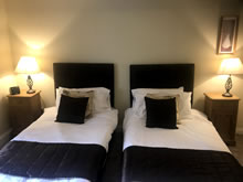 Twin Bedroom at Creebridge House Hotel